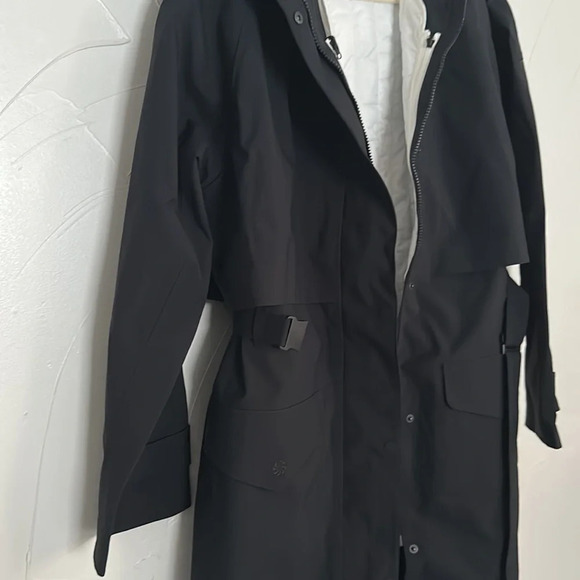 Nike Tech Pack Storm Fit Parka ADV Therma Fit Black Belted Coat Oversized NWT L - Picture 9 of 10